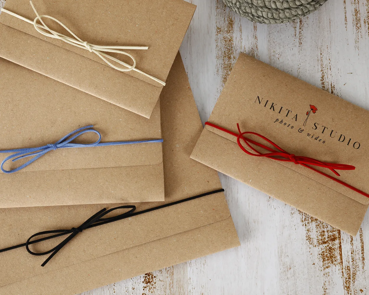 Sobres piel reciclada