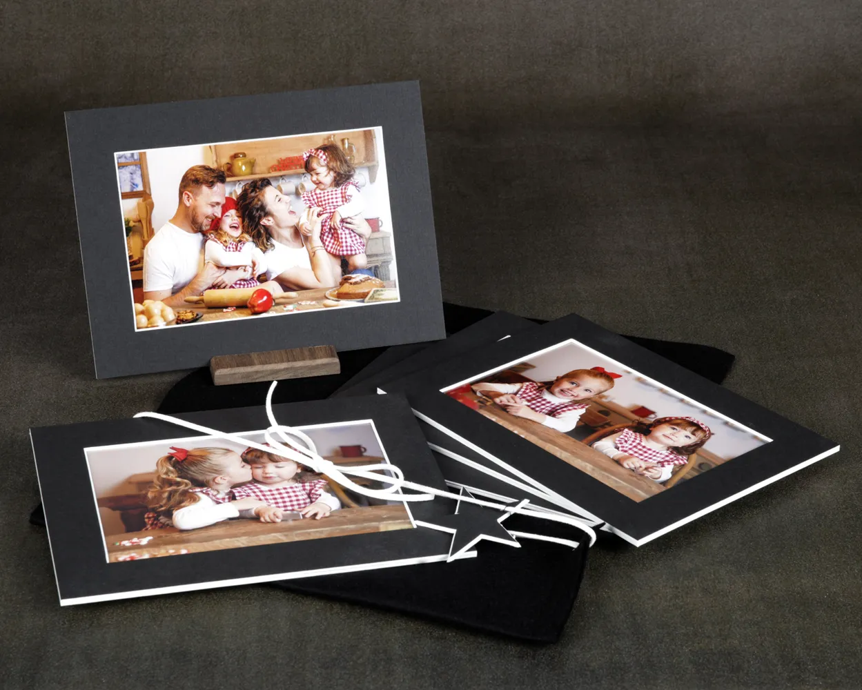 Sobres de lana negros + Passe Partout