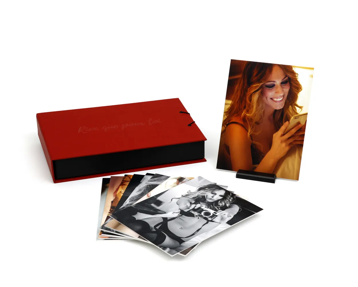 Caja Cartón Boudoir Foto 15x20cm