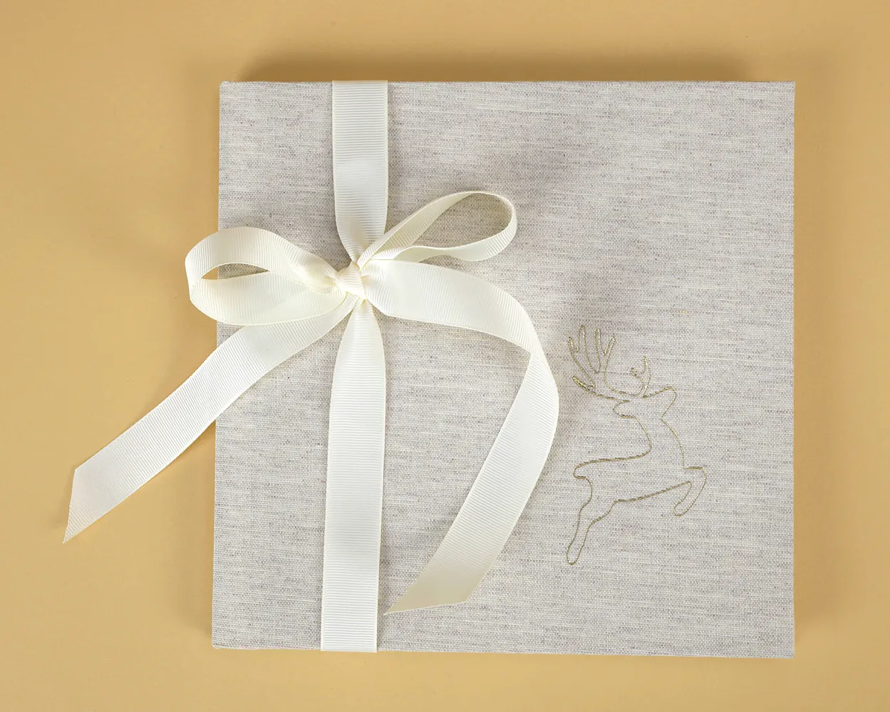 Eco Christmas Book con stamping