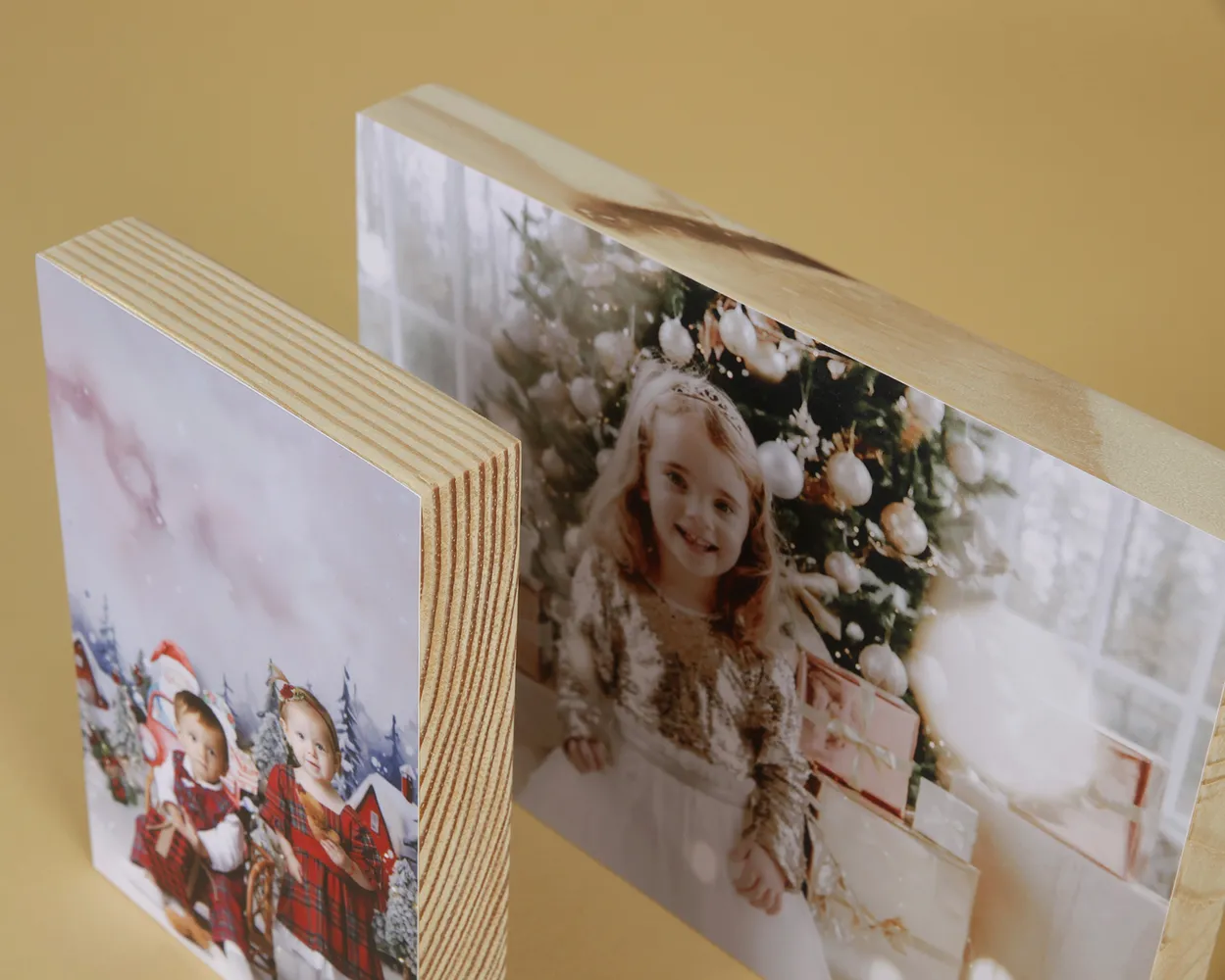 Christmas Taco de madera 22mm