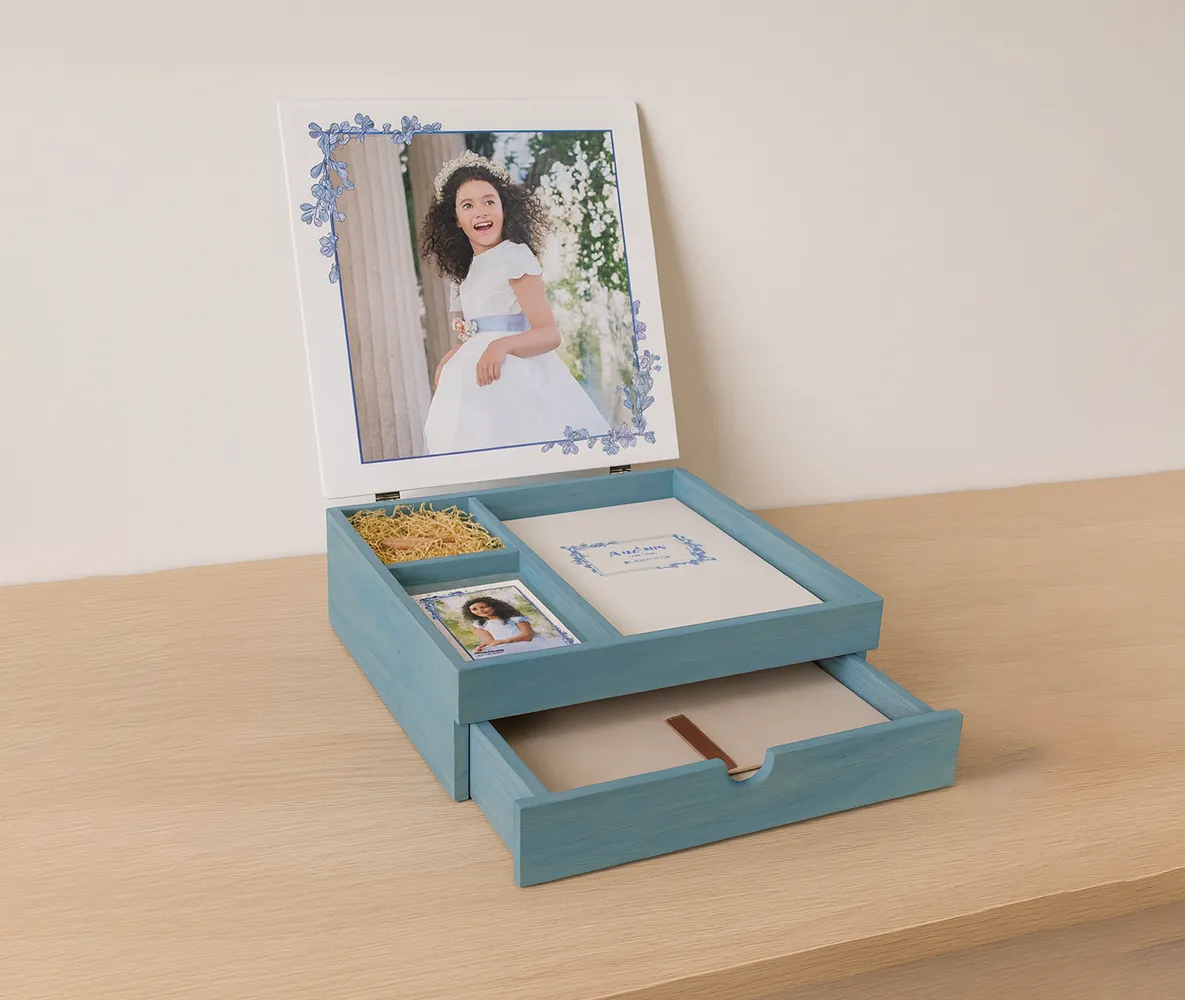 Caja de Madera Doble