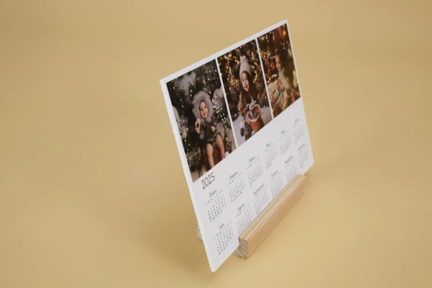 Calendario de sobre mesa Forex impreso a una cara