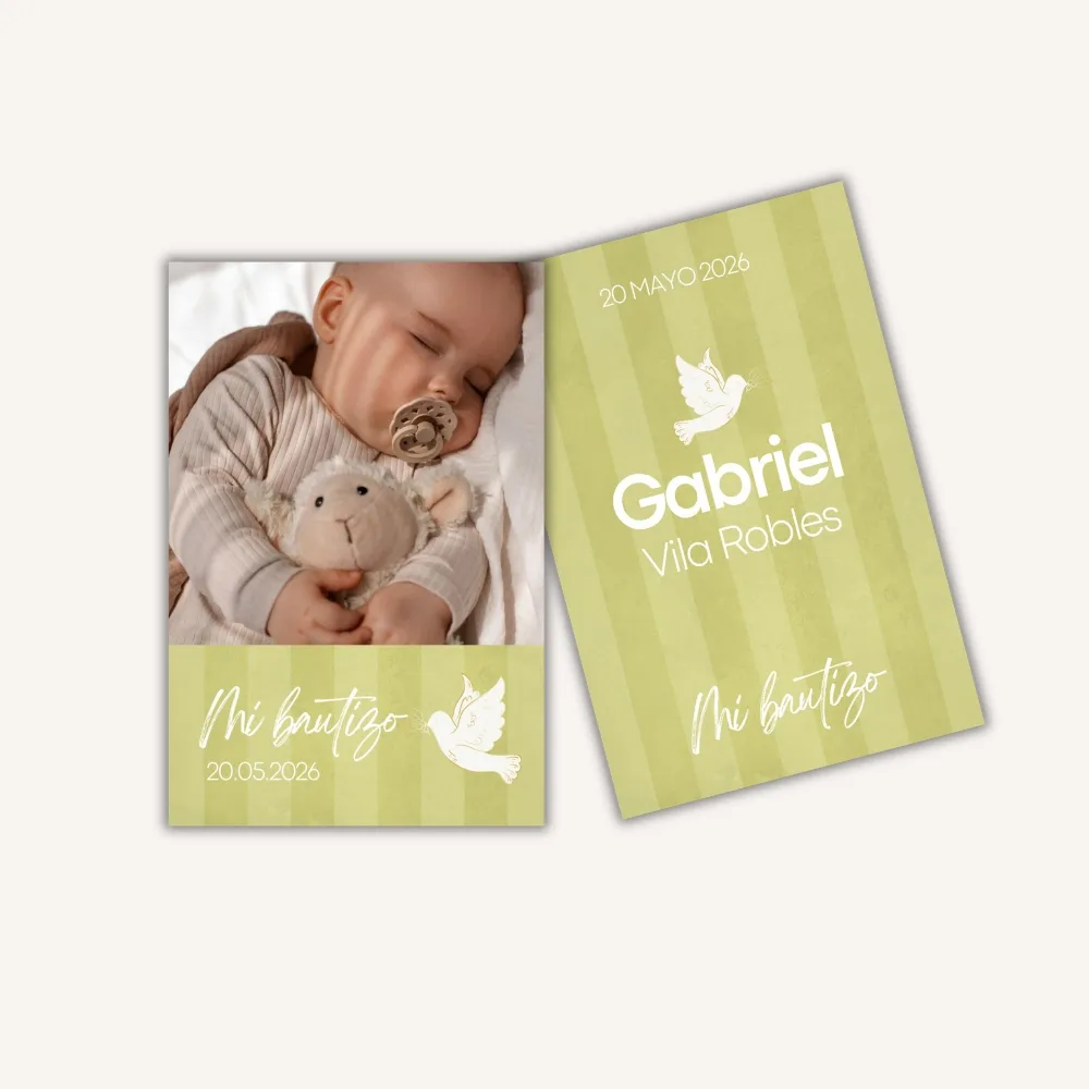 Recordatorios Bautizos