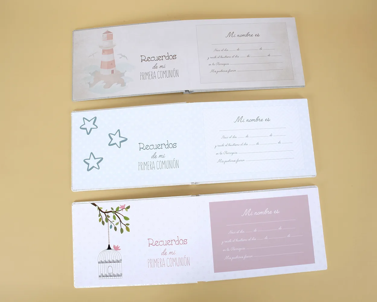 Libro de firmas Comunión