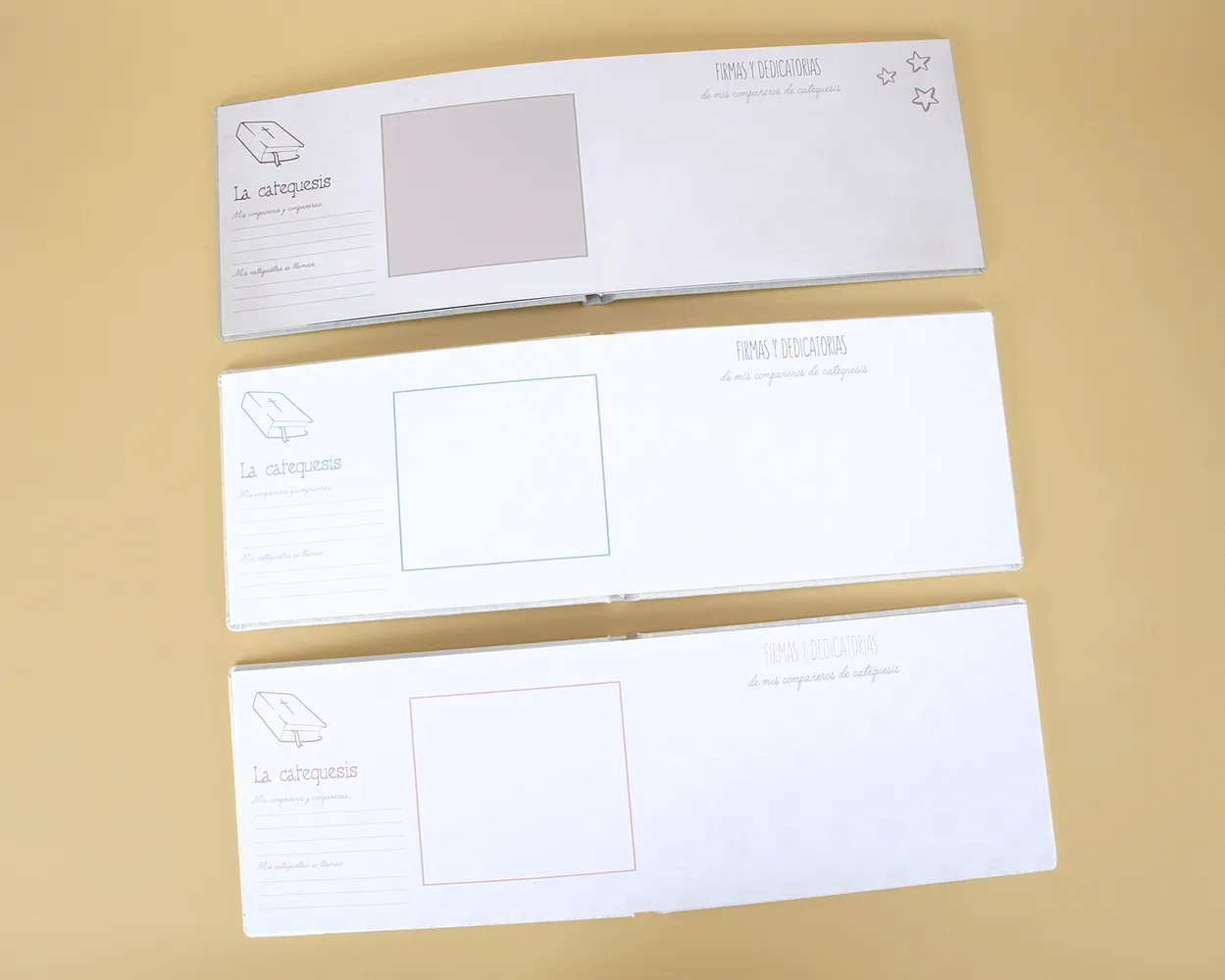 Libro de firmas Comunión