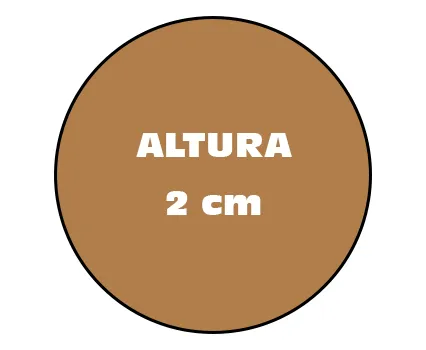 Caja 2 piezas 2 cm grosor