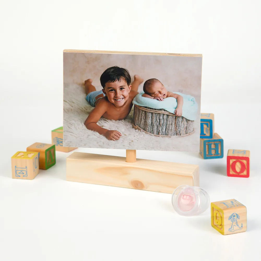 Portafoto giratorio doble cara