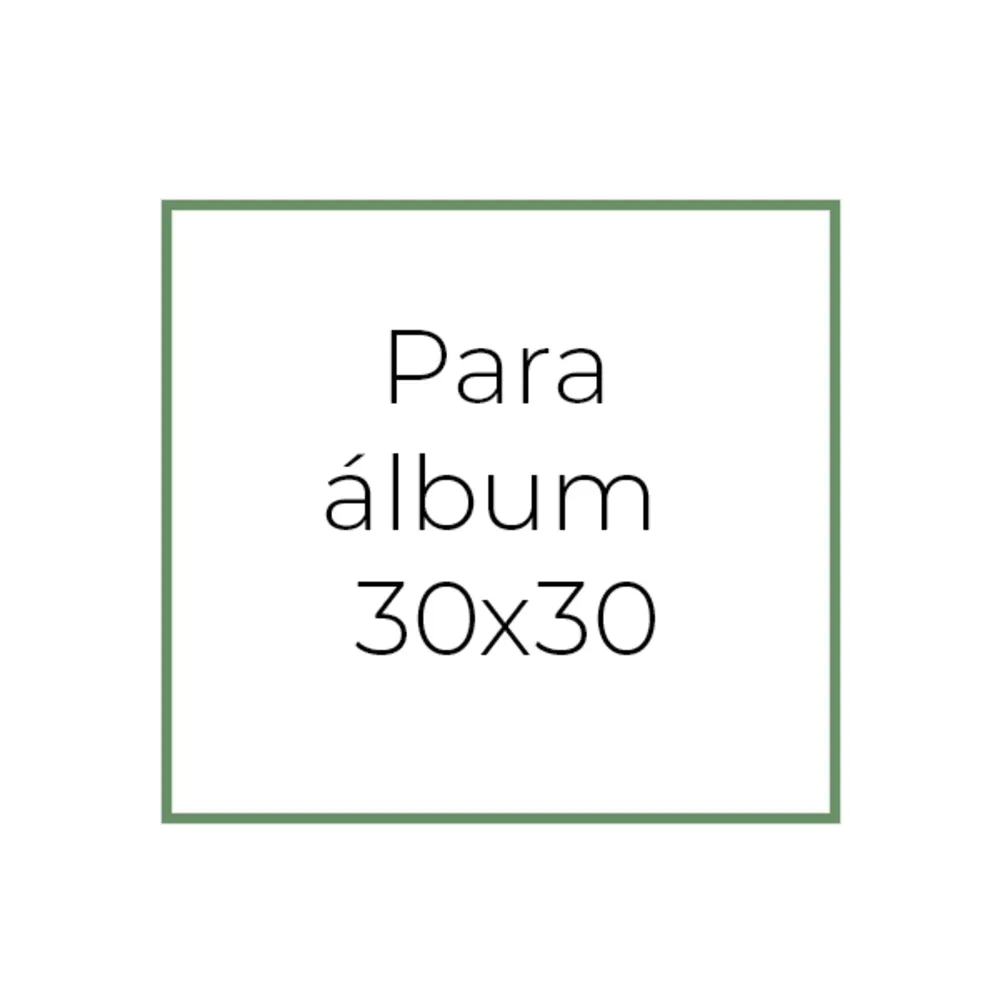 para álbum 30x30