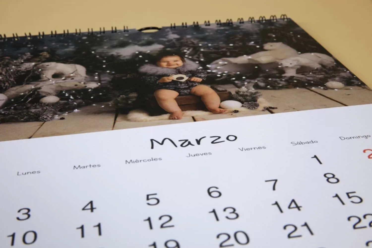 Calendario de pared