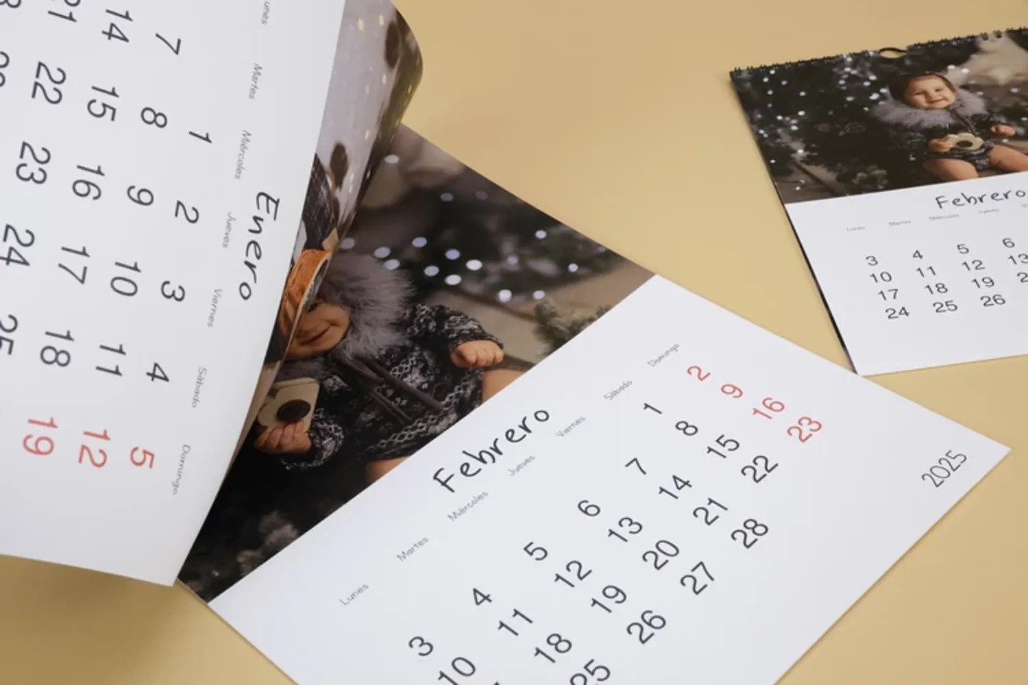 Calendario de pared