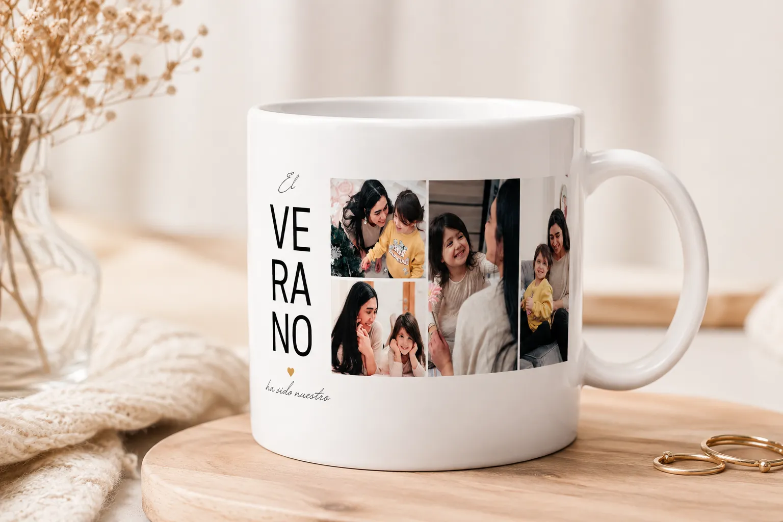 Taza con diseño VERANO