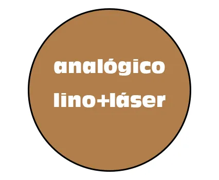 ANALÓGICO 25x25 LINO + LÁSER