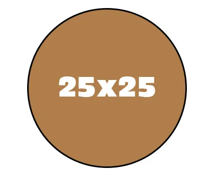ANALÓGICO 25X25