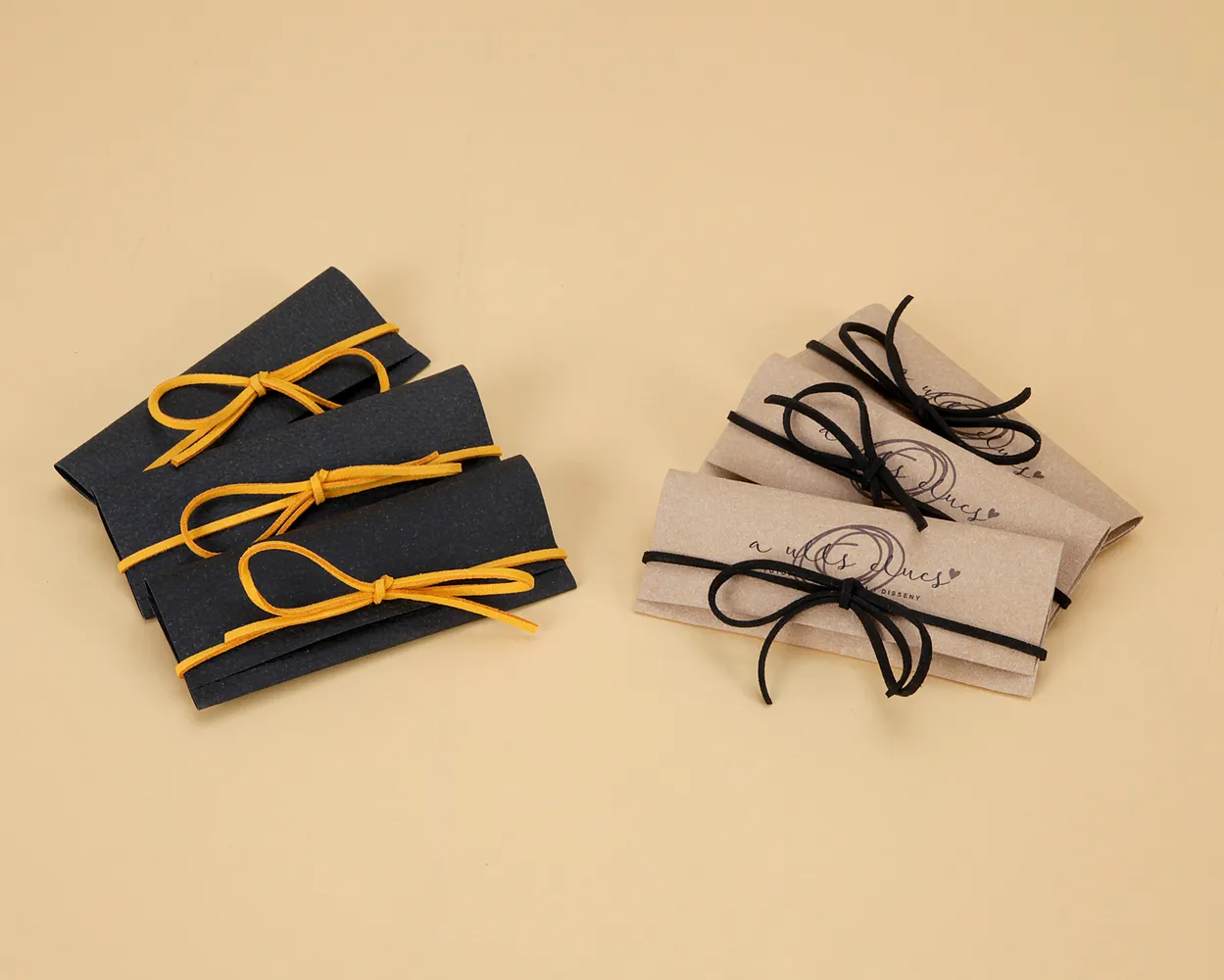 Sobres piel reciclada USB