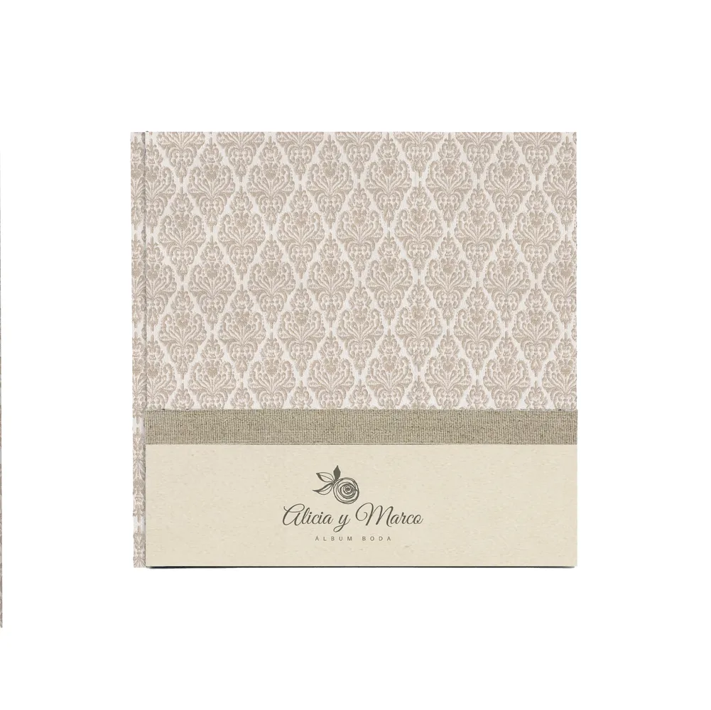 Álbum 3 Piezas Portada Combinada con Material Láser Abajo (20 pl)