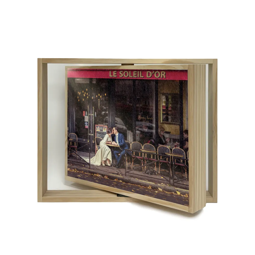 Pack Madera Noria (2 fotos) Boda