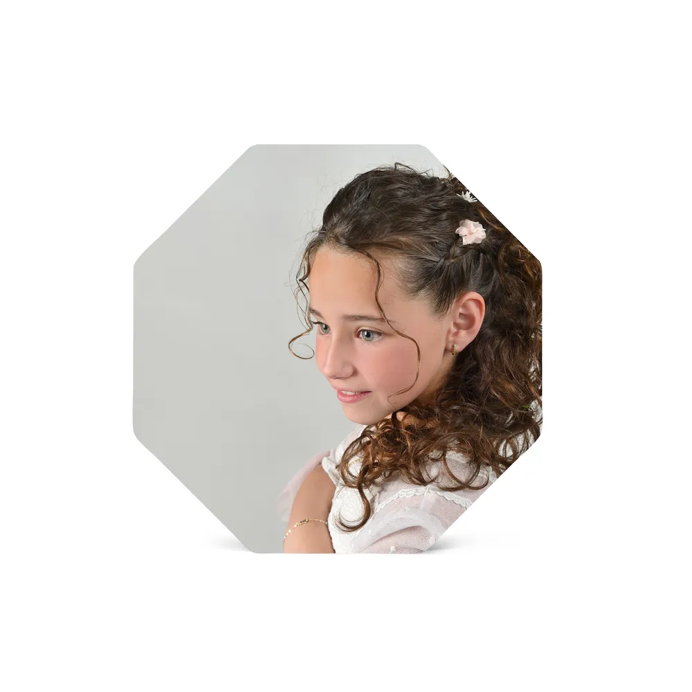 Porta Metacrilato Octogonal